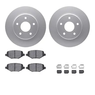 R1 Concepts WDWH1-40042 Brake Rotor- Carbon Coated W/ Ceramic Pads & Hdw